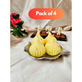 Modak Shaped Candles Pack of 4